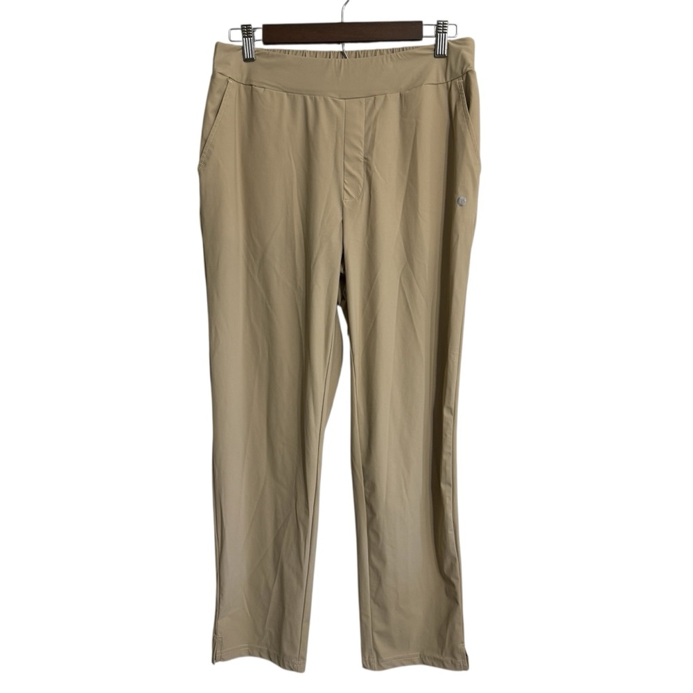 NWT Baeleaf pants‎ women's medium khaki neutral pull on outdoor active hike UPF